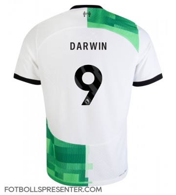 Liverpool Darwin Nunez #9 Borta Matchtröja 2023-24 Kortärmad